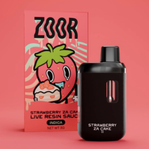 Zoor Strawberry Za Cake Disposable